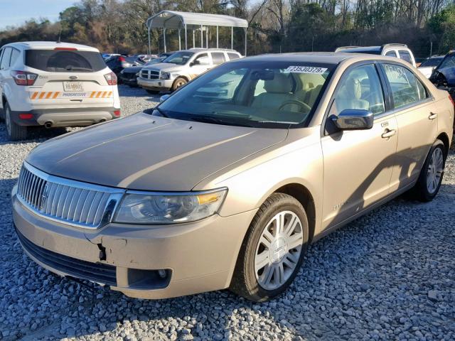 3LNHM26136R621966 - 2006 LINCOLN ZEPHYR TAN photo 2