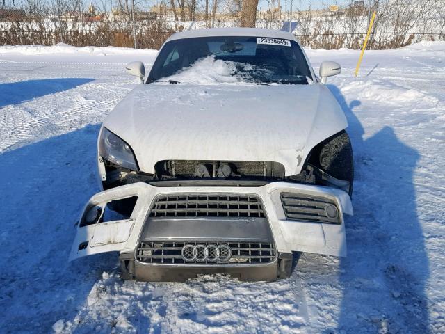 TRUAF38J681034392 - 2008 AUDI TT 2.0T WHITE photo 9