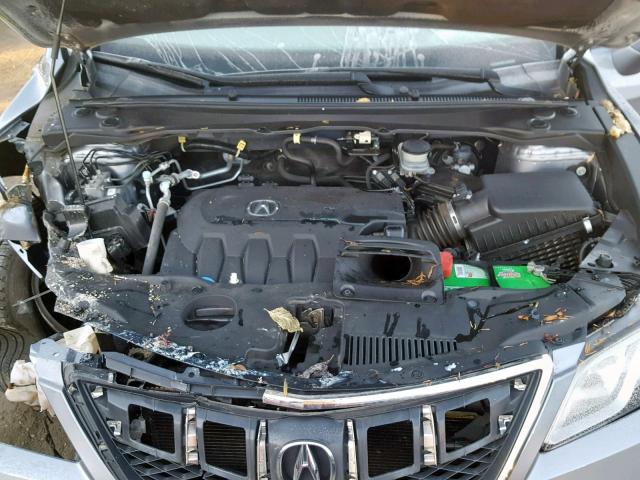 5J8TB4H35EL004534 - 2014 ACURA RDX BASE SILVER photo 7