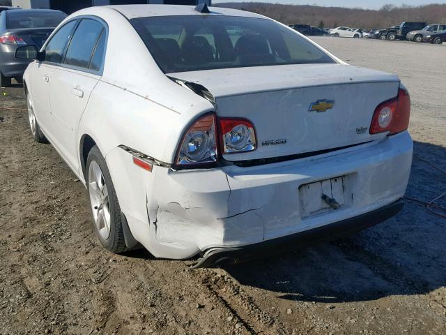 1G1ZB5E02CF242192 - 2012 CHEVROLET MALIBU LS WHITE photo 3