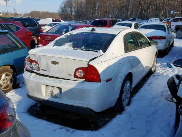 1G1ZB5E02CF242192 - 2012 CHEVROLET MALIBU LS WHITE photo 4