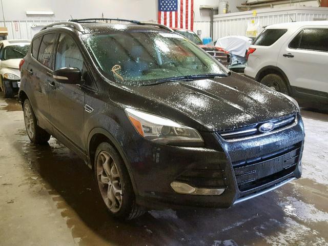 1FMCU0J92DUA04060 - 2013 FORD ESCAPE TIT GRAY photo 1