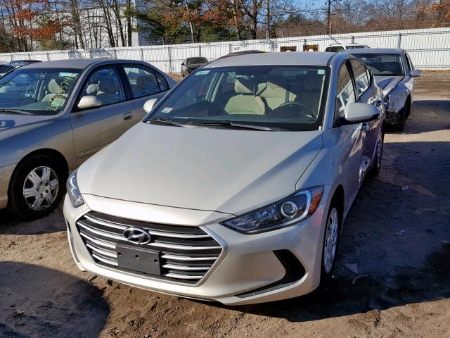 5NPD74LF5HH150415 - 2017 HYUNDAI ELANTRA SE TAN photo 2