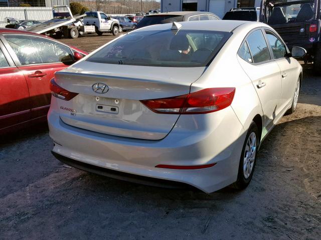 5NPD74LF5HH150415 - 2017 HYUNDAI ELANTRA SE TAN photo 4