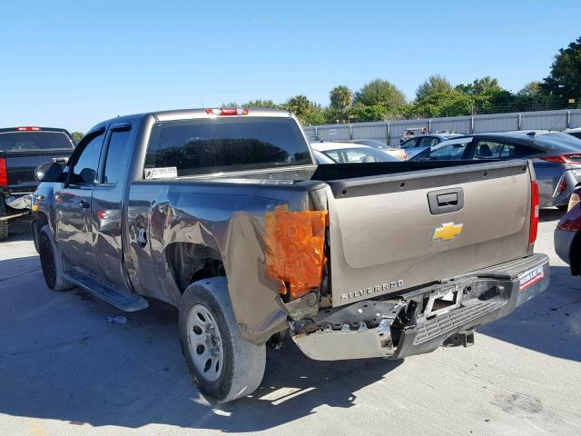 1GCRCPEXXCZ333819 - 2012 CHEVROLET SILVERADO BROWN photo 3