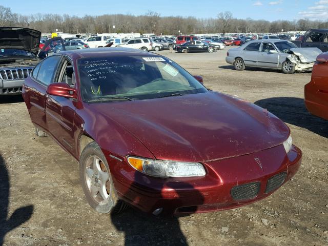 1G2WJ52K5YF126869 - 2000 PONTIAC GRAND PRIX MAROON photo 1
