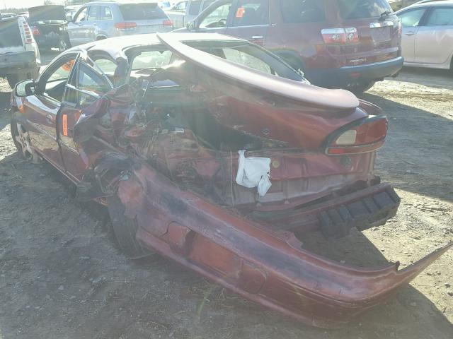 1G2WJ52K5YF126869 - 2000 PONTIAC GRAND PRIX MAROON photo 3