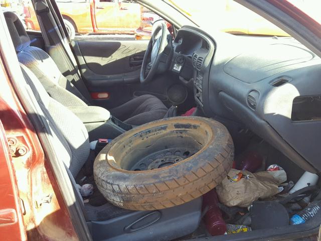 1G2WJ52K5YF126869 - 2000 PONTIAC GRAND PRIX MAROON photo 5