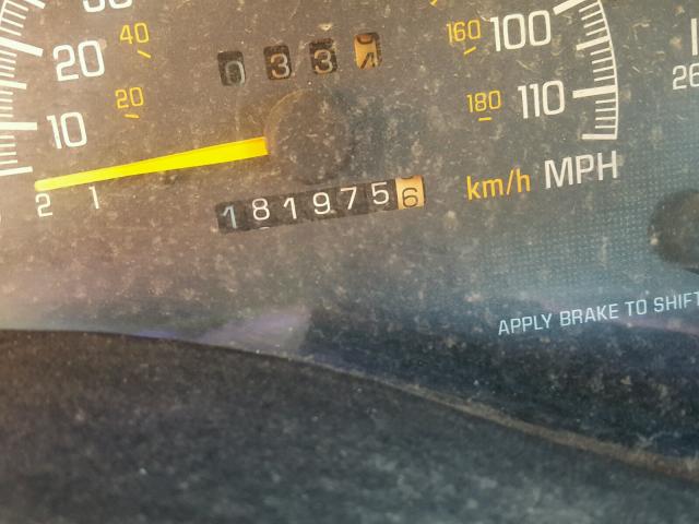 1G2WJ52K5YF126869 - 2000 PONTIAC GRAND PRIX MAROON photo 8