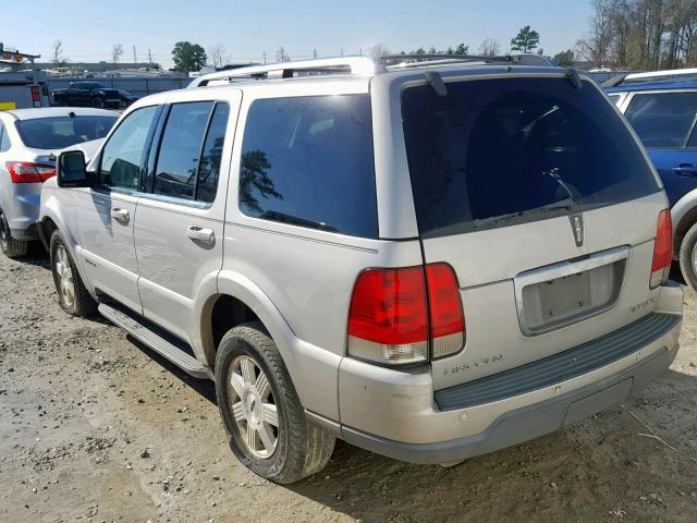 5LMEU68H15ZJ16939 - 2005 LINCOLN AVIATOR 银色 照片 3