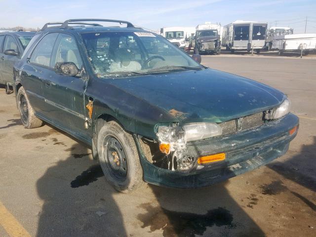 JF1GF4359VH816179 - 1997 SUBARU IMPREZA L GREEN photo 1