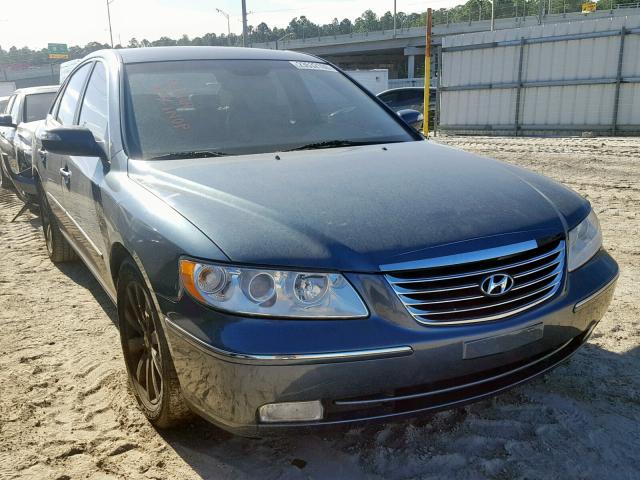 KMHFC46F99A380415 - 2009 HYUNDAI AZERA SE GRAY photo 1