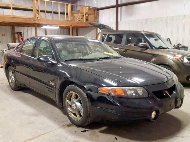 1G2HY54K614126284 - 2001 PONTIAC BONNEVILLE BLACK photo 1