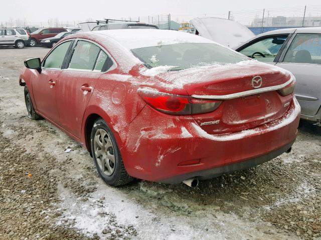 JM1GJ1V56G1400638 - 2016 MAZDA 6 TOURING RED photo 3