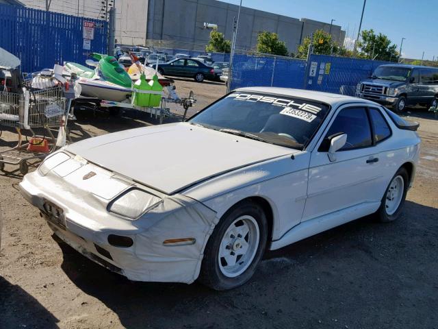 WP0AA0941DN462504 - 1983 PORSCHE 944 WHITE photo 2