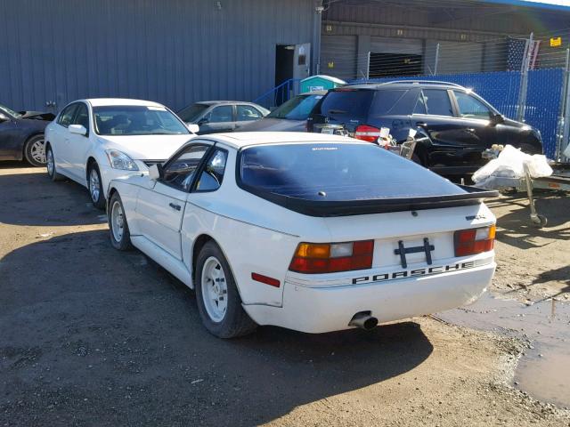 WP0AA0941DN462504 - 1983 PORSCHE 944 WHITE photo 3