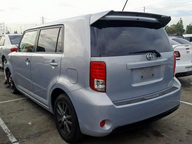 JTLZE4FE6DJ039831 - 2013 TOYOTA SCION XB GRAY photo 3