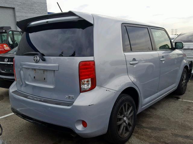 JTLZE4FE6DJ039831 - 2013 TOYOTA SCION XB GRAY photo 4