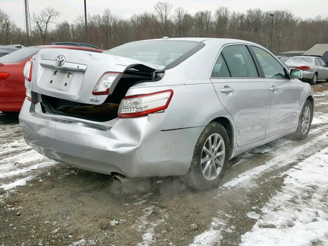 4T1BB3EK7AU123394 - 2010 TOYOTA CAMRY HYBR SILVER photo 4