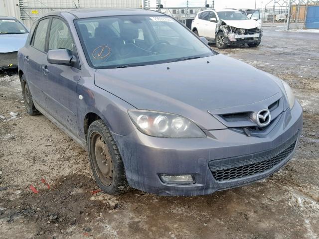 JM1BK343171629988 - 2007 MAZDA 3 HATCHBAC GRAY photo 1