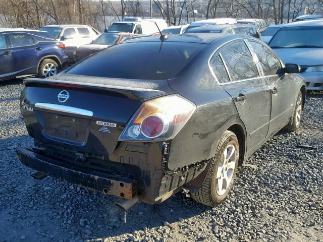 1N4CL21E49C186492 - 2009 NISSAN ALTIMA HYB BLACK photo 4