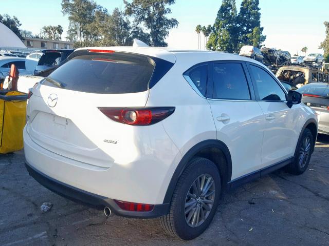 JM3KFABM3J1392133 - 2018 MAZDA CX-5 SPORT WHITE photo 4