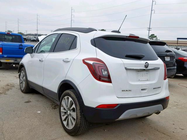 KL4CJASB8HB070290 - 2017 BUICK ENCORE PRE WHITE photo 3