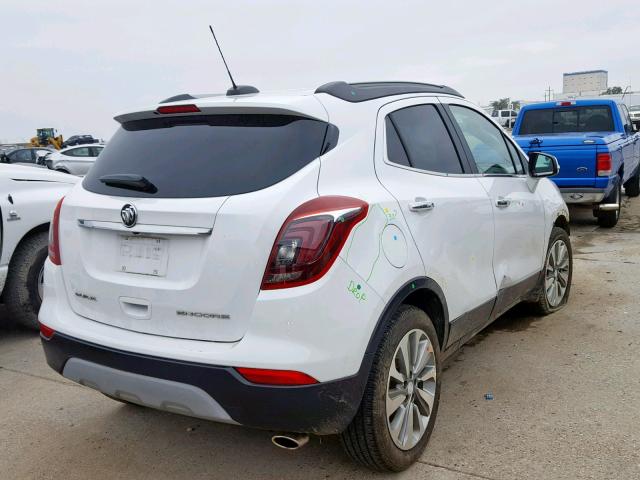 KL4CJASB8HB070290 - 2017 BUICK ENCORE PRE WHITE photo 4