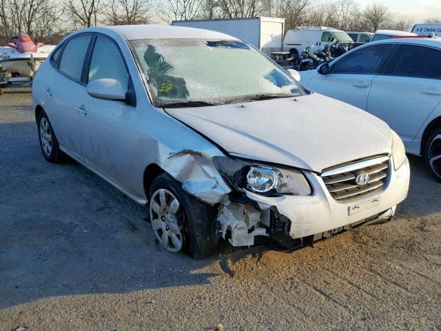 KMHDU46D37U213160 - 2007 HYUNDAI ELANTRA GL SILVER photo 1