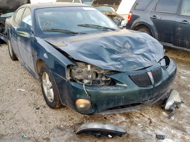 2G2WP522341360573 - 2004 PONTIAC GRAND PRIX GREEN photo 1