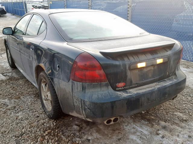 2G2WP522341360573 - 2004 PONTIAC GRAND PRIX GREEN photo 3