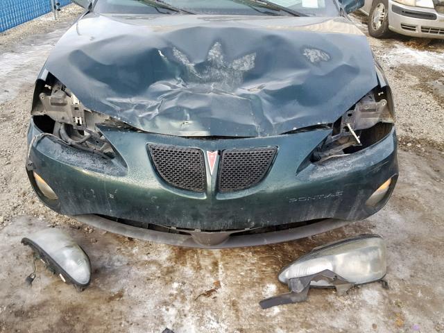 2G2WP522341360573 - 2004 PONTIAC GRAND PRIX GREEN photo 9