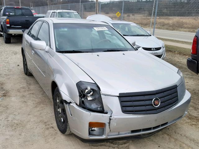1G6DM57T570104810 - 2007 CADILLAC CTS SILVER photo 1