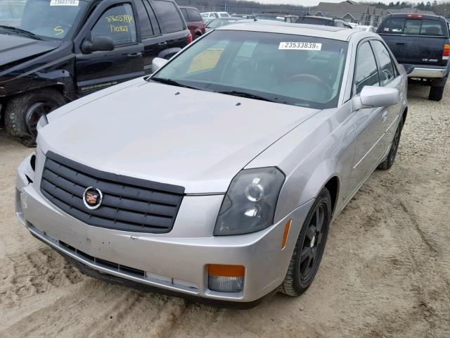 1G6DM57T570104810 - 2007 CADILLAC CTS SILVER photo 2