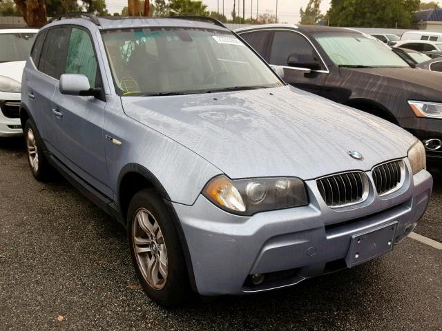 WBXPA93406WG89418 - 2006 BMW X3 3.0I SILVER photo 1