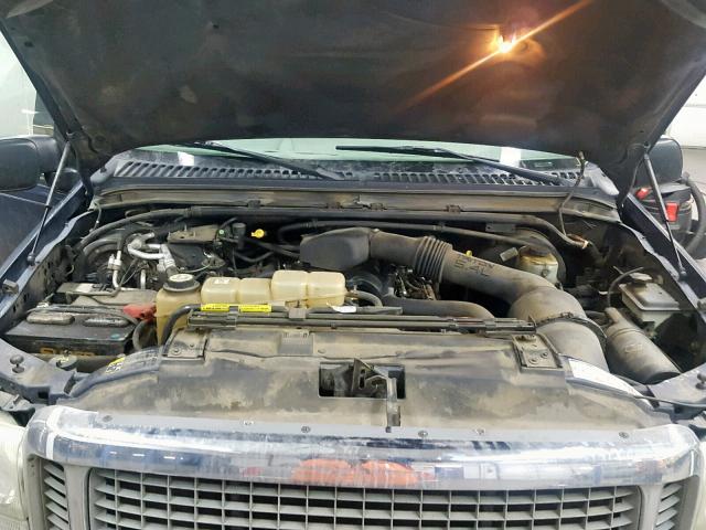 1FMNU40L92EC39477 - 2002 FORD EXCURSION BLUE photo 7