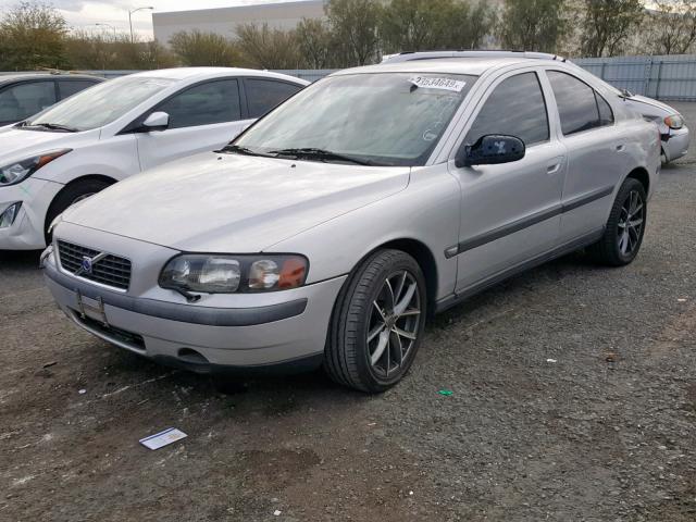 YV1RH58D322129176 - 2002 VOLVO S60 2.5T SILVER photo 2