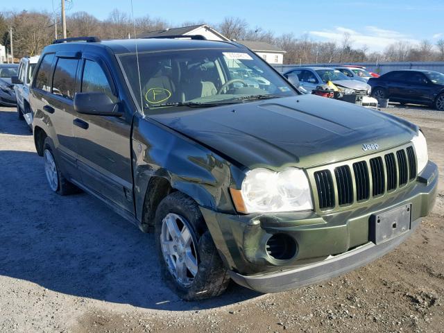 1J4GR48KX6C344745 - 2006 JEEP GRAND CHER GREEN photo 1