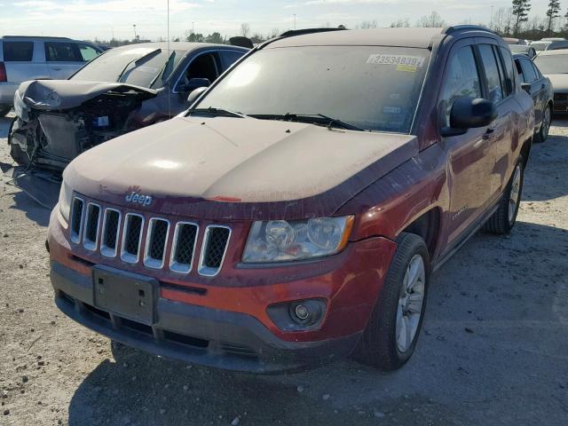 1J4NT1FB7BD151533 - 2011 JEEP COMPASS SP 红色 照片 2