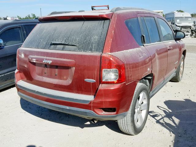 1J4NT1FB7BD151533 - 2011 JEEP COMPASS SP 红色 照片 4