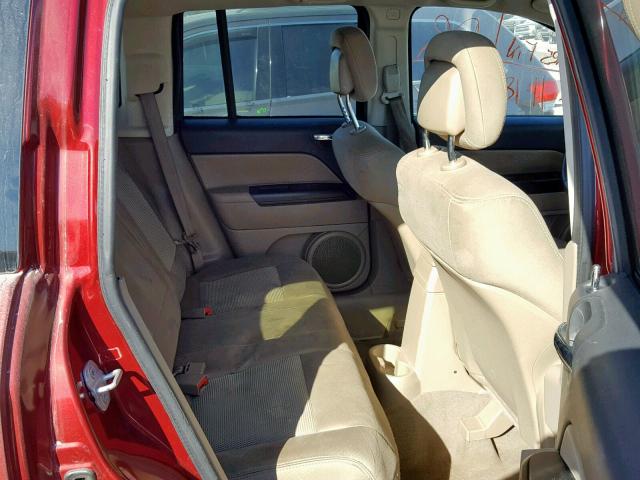 1J4NT1FB7BD151533 - 2011 JEEP COMPASS SP 红色 照片 6