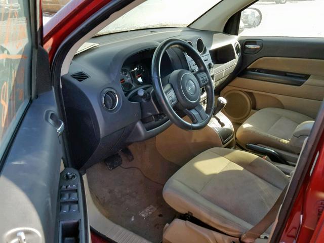 1J4NT1FB7BD151533 - 2011 JEEP COMPASS SP 红色 照片 9