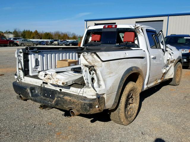 1C6RR7YT0GS185239 - 2016 RAM 1500 REBEL თეთრი ფოტო 4