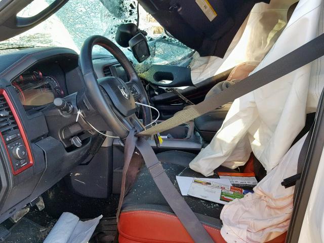 1C6RR7YT0GS185239 - 2016 RAM 1500 REBEL თეთრი ფოტო 5