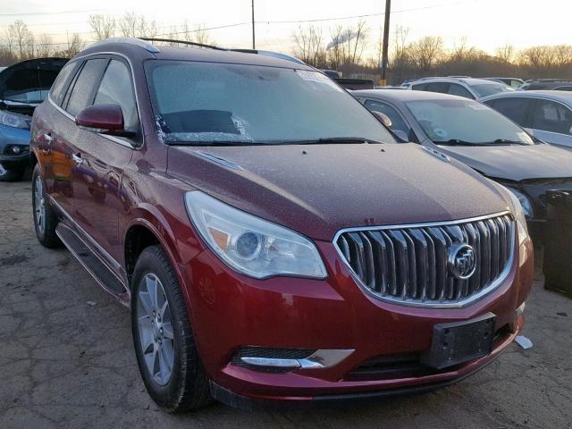 5GAKRAKD6HJ301285 - 2017 BUICK ENCLAVE RED photo 1