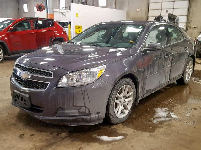 1G11C5SA8DF129601 - 2013 CHEVROLET MALIBU 1LT GRAY photo 2