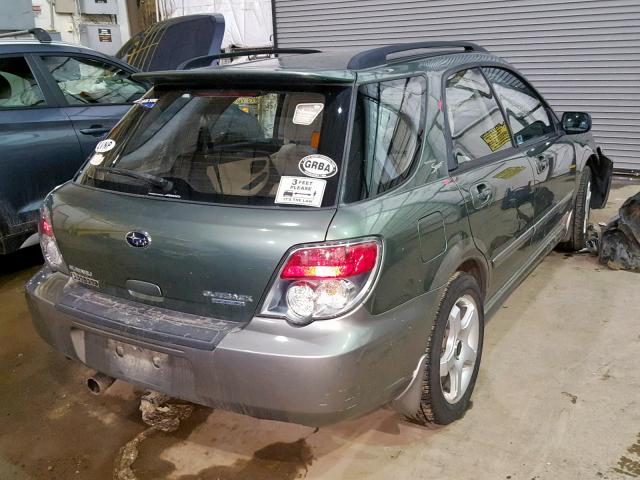 JF1GG68646G803373 - 2006 SUBARU IMPREZA OU GRAY photo 4