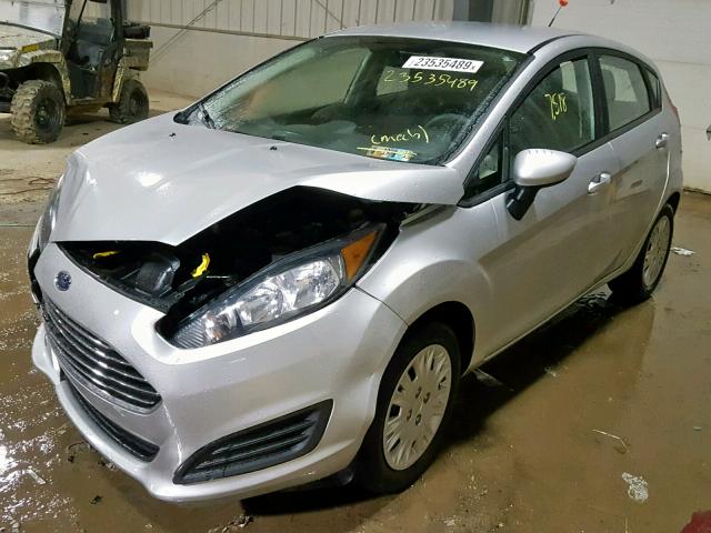 3FADP4TJ6GM190716 - 2016 FORD FIESTA S GRAY photo 2