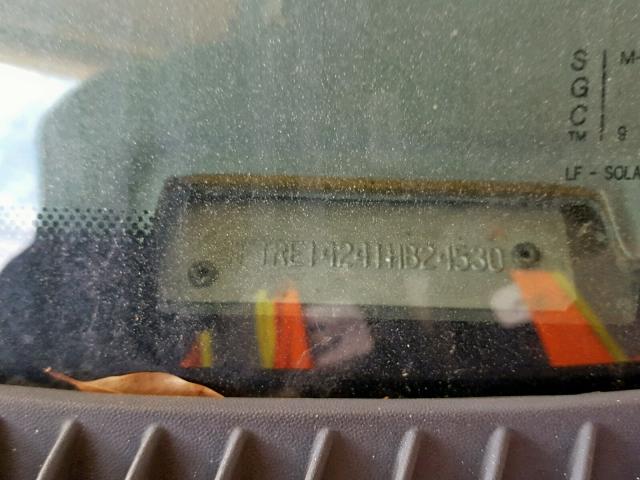 1FTRE14241HB24530 - 2001 FORD ECONOLINE 白色 照片 10