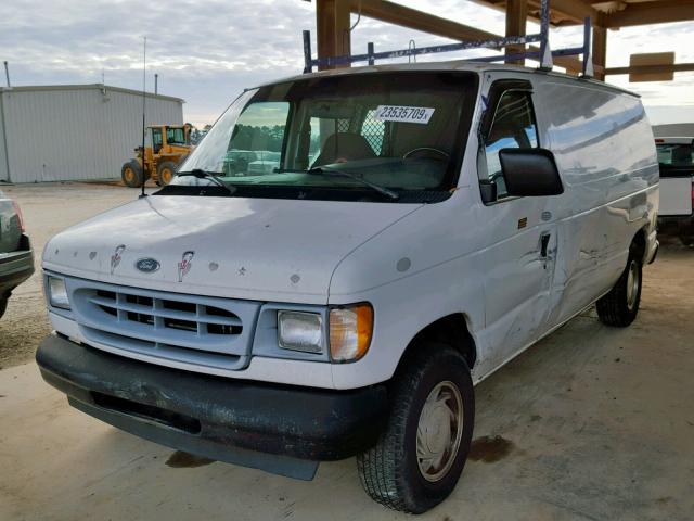 1FTRE14241HB24530 - 2001 FORD ECONOLINE 白色 照片 2